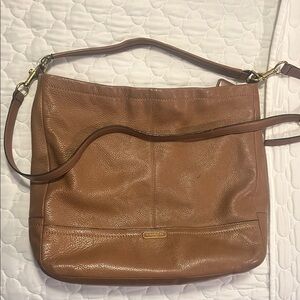 Coach Brown Leather Shoulder Bag